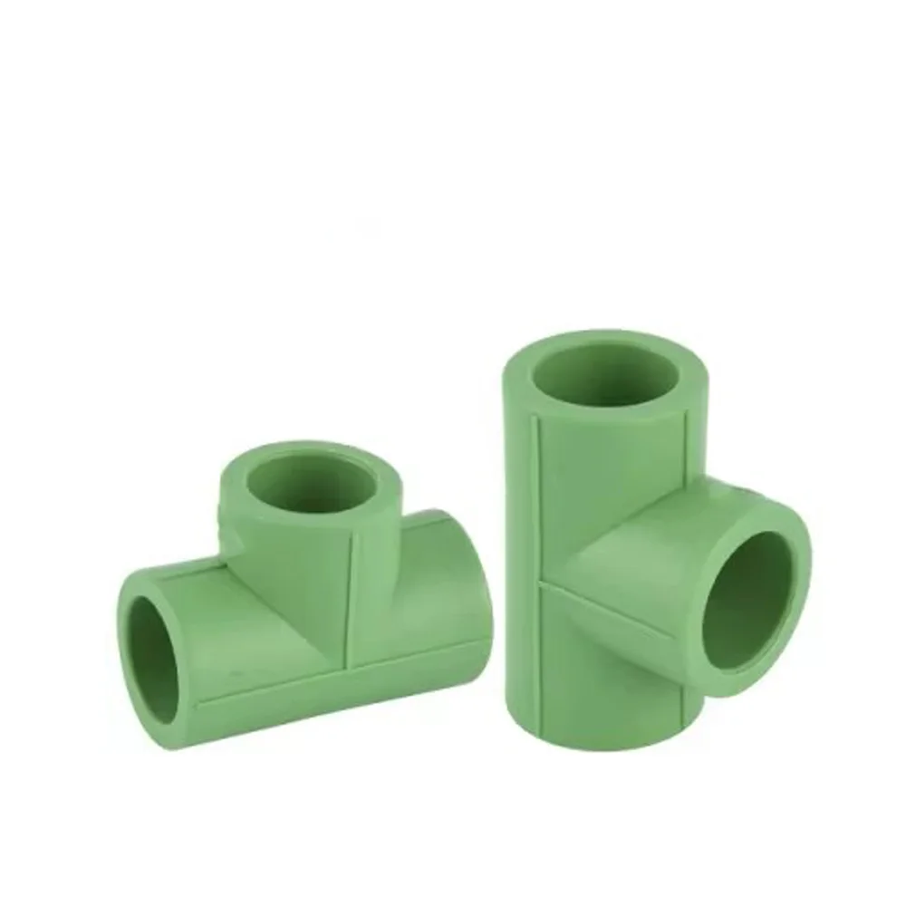 Factory Supply Plastic Pipe Fitting 20-160mm PPR Plumbing Fittings PPR Equal Tee