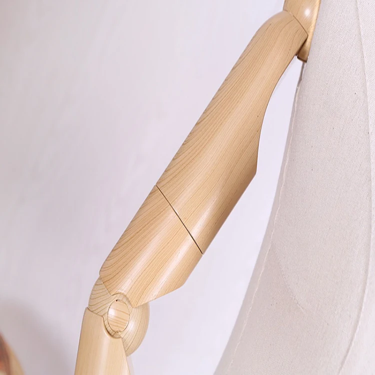 Warehouse Adjustable Wire Tailor Half Body Foam Bust Torso Upper Body Display Dummy