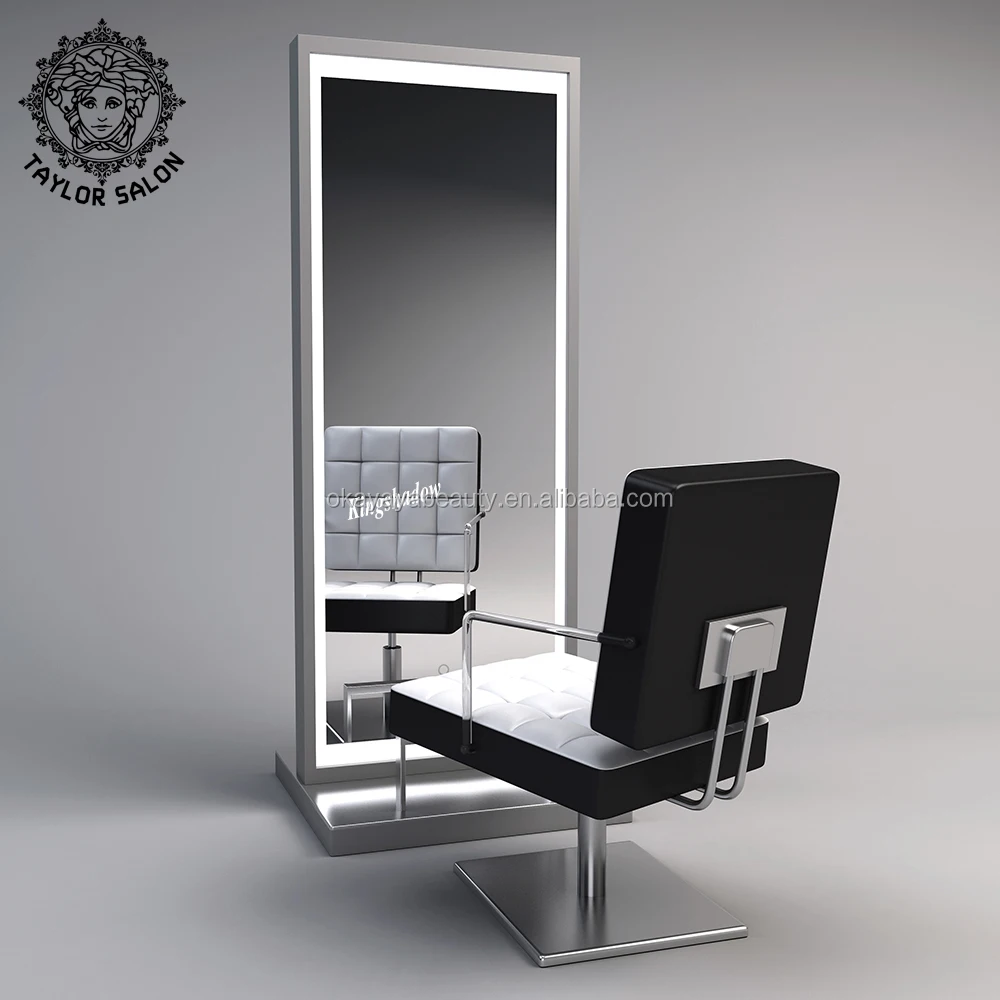 2020 Newse hair salon styling stations double sided salon styling station