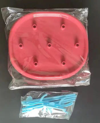 White box packaging without logo removable baby bottle drying rack