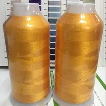 
100% viscose rayon embroidery thread 
