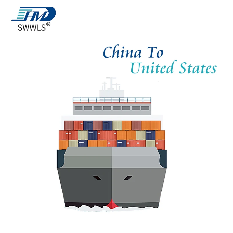 Swwls LCL sea freight from china to USA/Europe/shipping agent door to door/USA