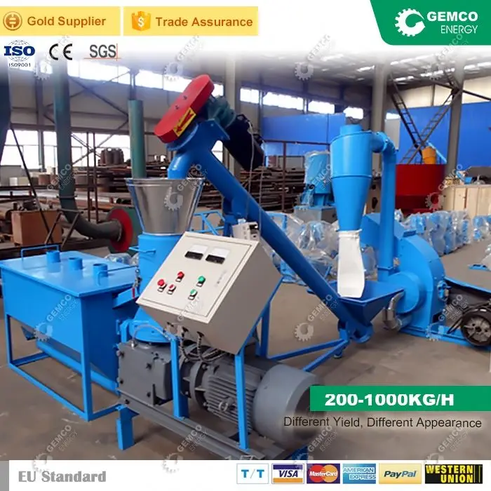 Multi-Functional Efficiency Straw Peanut Shell Sawdust Wood Pellet Machine for Making Grass,Sunflower Coffee Husk,Farm Wastes