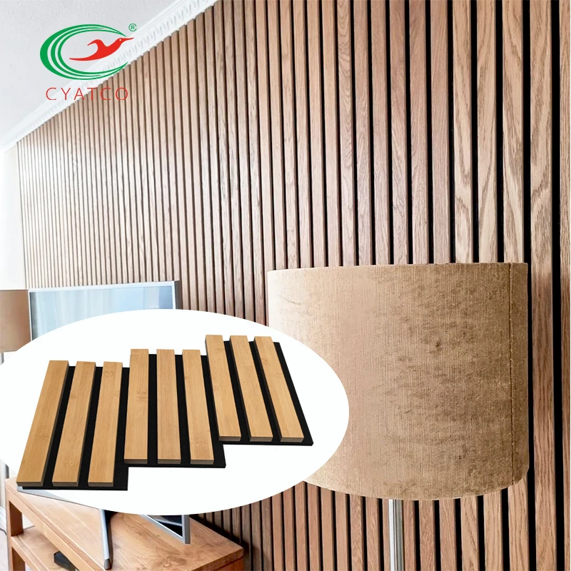Woodupp Wood Wall Panel Headboard Panels Fibro Aku Panel Soundproof For Recording Studio Booth