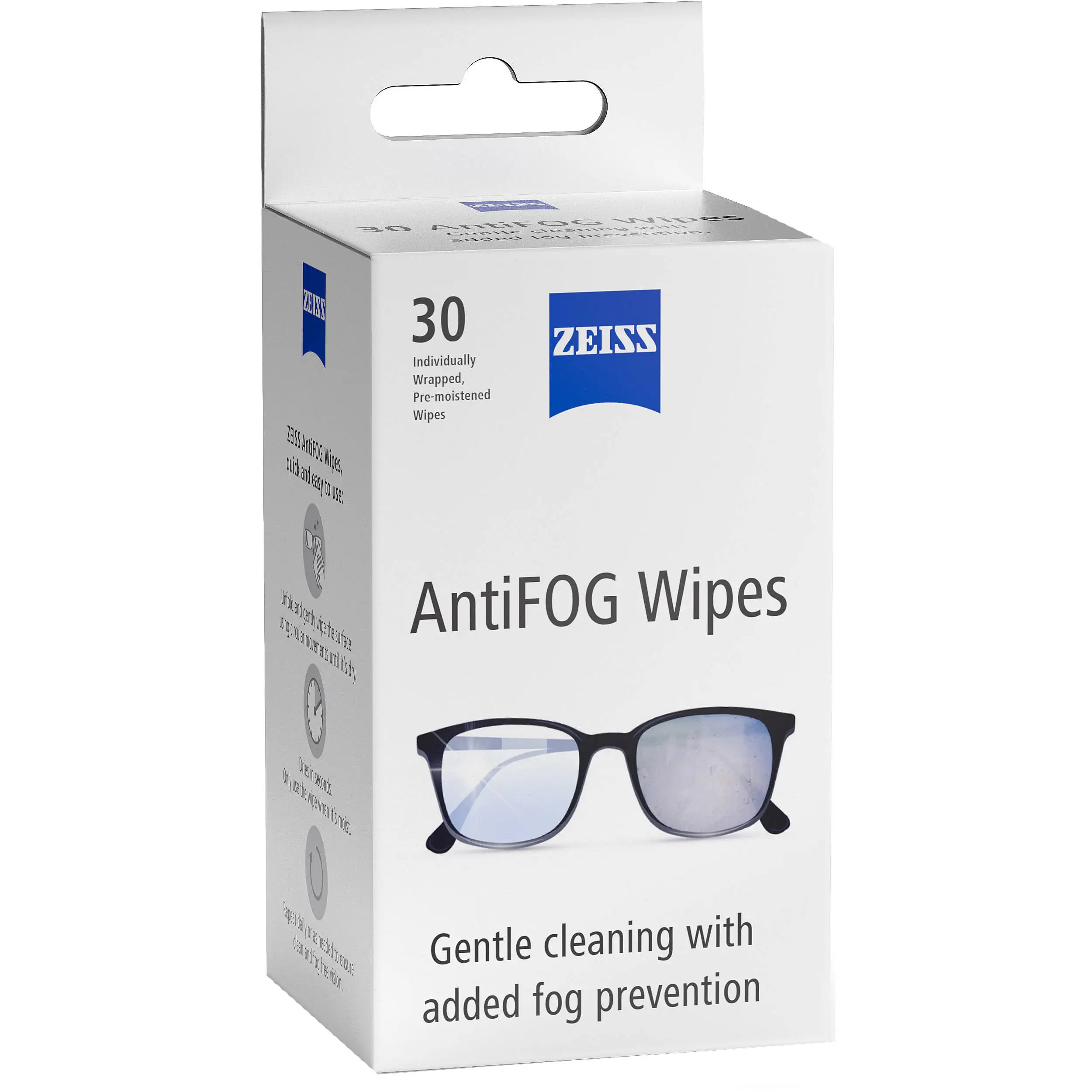 Biodegradable Eco-friendly Individually Wrapped Anti Fog Wet Wipes for Glasses Lens