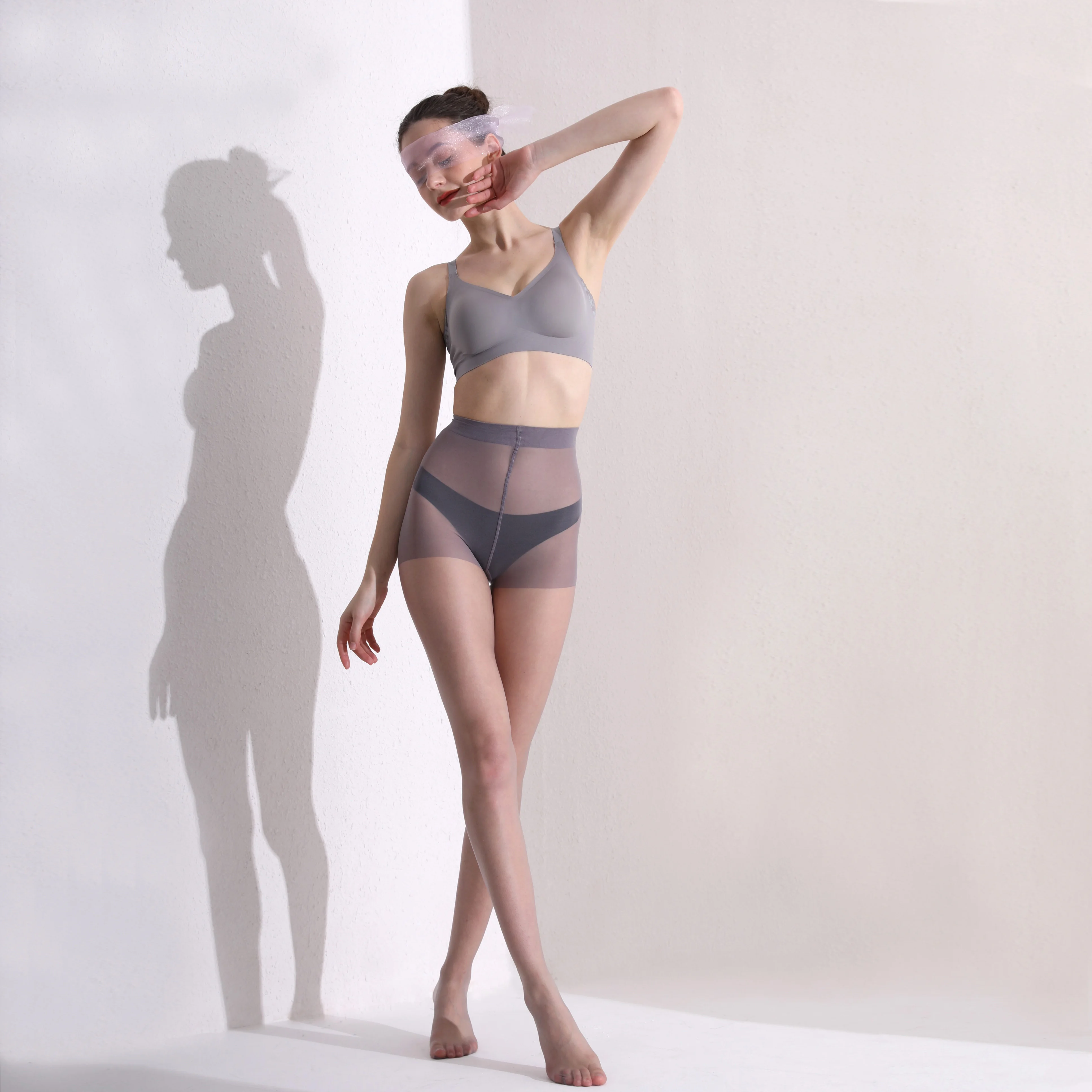 Professional Factory Brown Girls / Tights Nylon Pantyhose Stockings