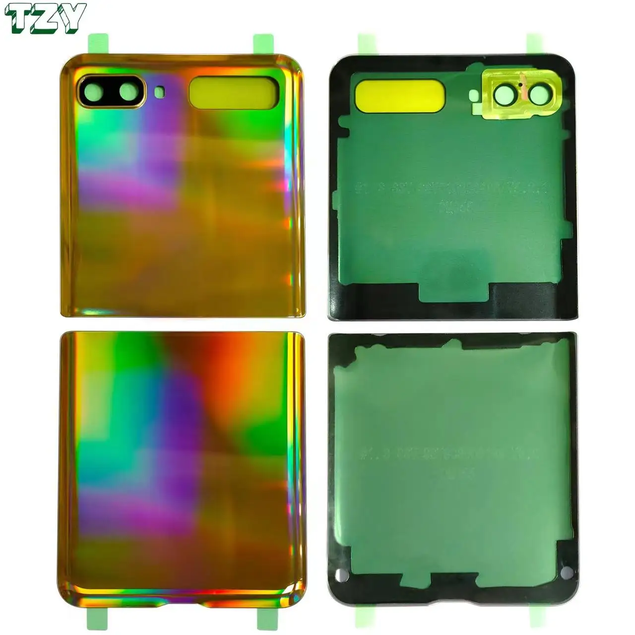 Replacement Battery Cover Door Back Cover For Samsung Galaxy Z Flip 4G F700 Battery Cover