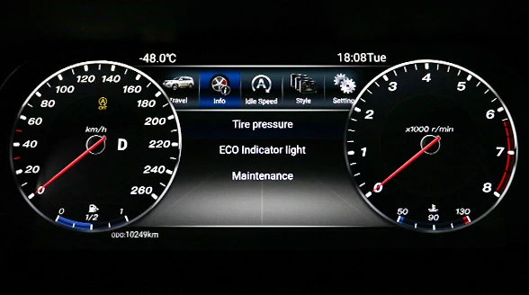 
Lanmodo Race 12.3 Inch Full LCD Instrument Cluster With 1080P Full color Night Vision 