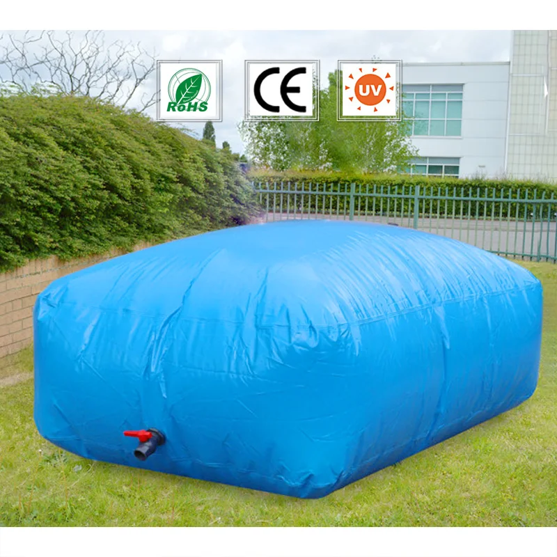 20000 liters Flexible Pvc Water Bladder Fuel Tank Tarpaulin Liquid Storage Pillow Agriculture Flexitank Water Storage