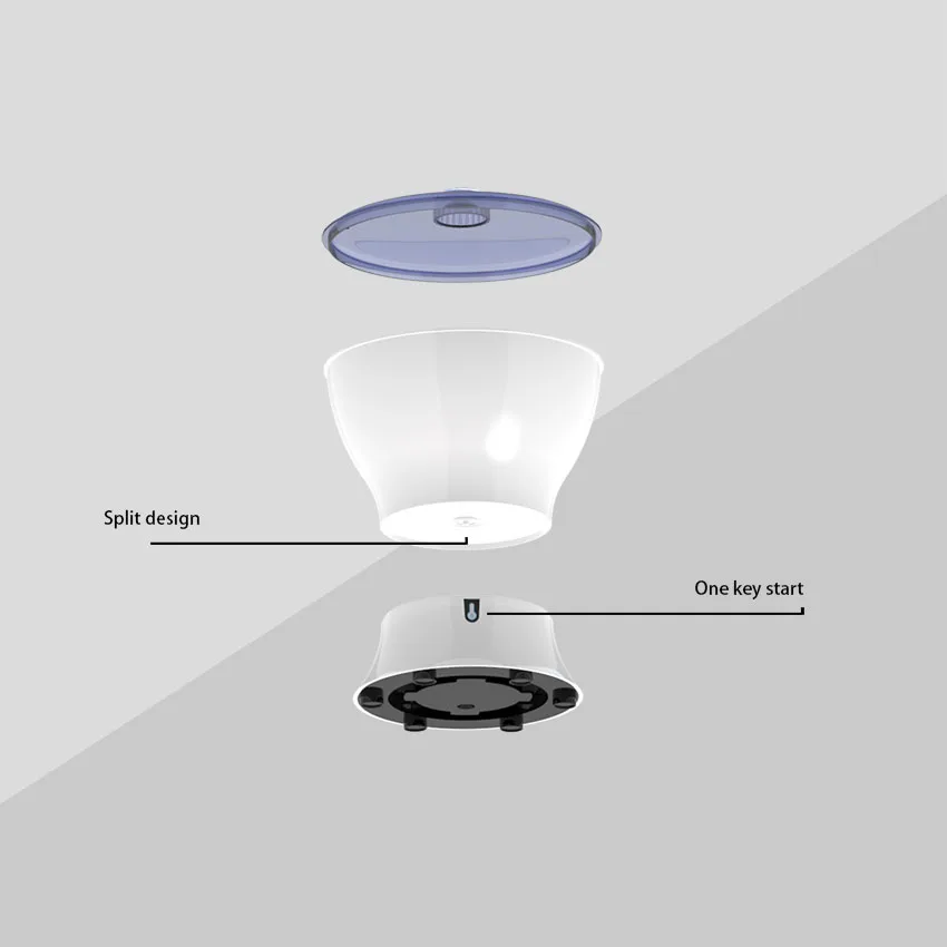 ODM new structure fruits and vegetable purifier ozone fruit and vegetable washer