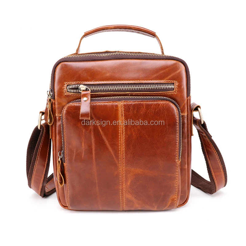 Manufacturer Supplier men sling bag shoulder bag men leather shoulder bag