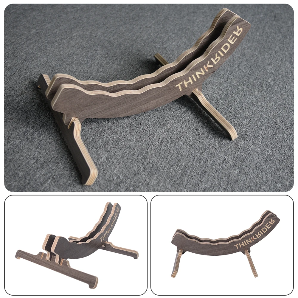 ThinkRider High Quality Wooden MTB Bicycle Display Frame Indoor Storage Road Bicycle Parking Rack