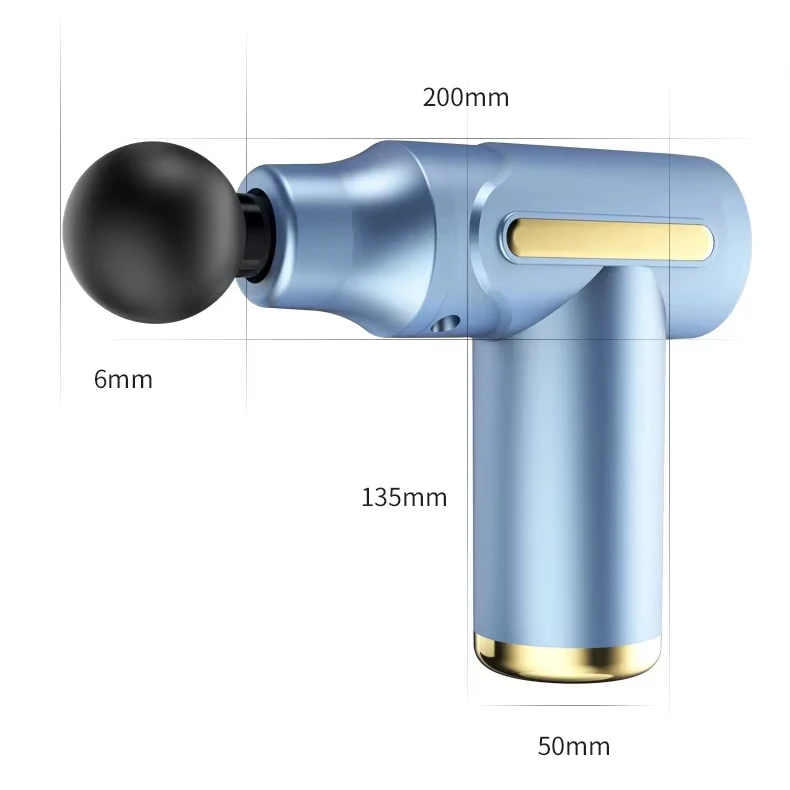 Wholesale Facial Electric Impulse Set Back Pro Recovery Heat Cooling Powerful 30 Speed Heated Massage Gun