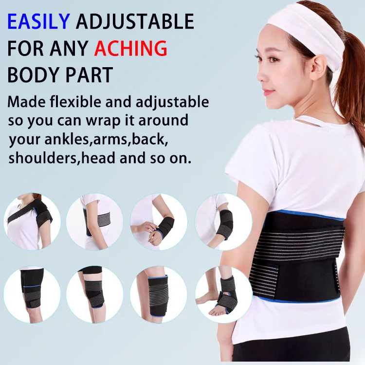 Cryopush Free Sample Family Hospital Clinic Dedicated Bady Ankle Leg Reusable Relief Pain Hot Ice Packs//