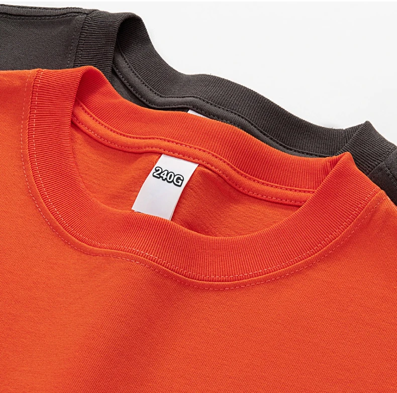 Yingling 230 gsm Ripped Distress High neck white t-shirt oversize custom screen print high quality t shirts No reviews yet