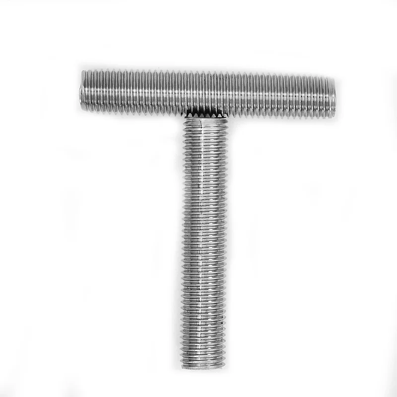 SS304 SS316 Inox Threaded Rods Stainless Steel Stud Bolt S31254 660 DIN976 Standard Hex Bolt Plain Finish