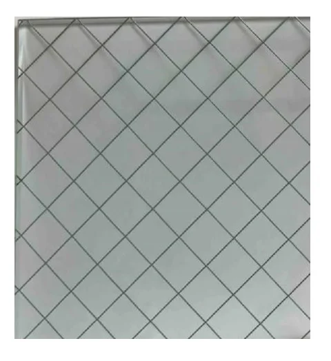 Hot Sale Wired Glass High Quality Customized Size & Color for Office Doors & Partitions with Plant Direct Supply Cost Saving