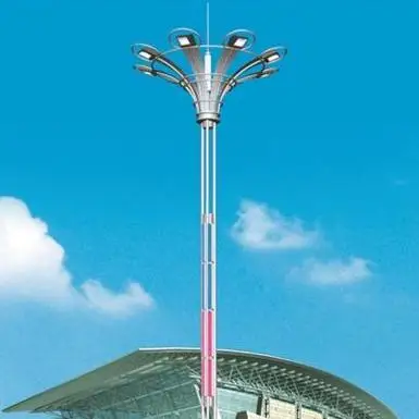Декоративная лампа с высоким полюсом для парка развлечений