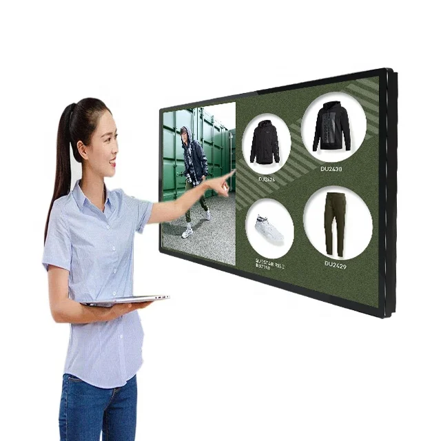 Wall Mounted Advertising TV Display E Paper Digital Signage Standalone Digital Signage Boards