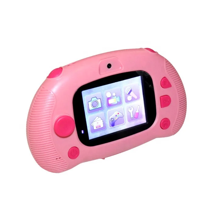 CTP2 baby girl digital video camera built in 25 games action camera kid  with dual camera