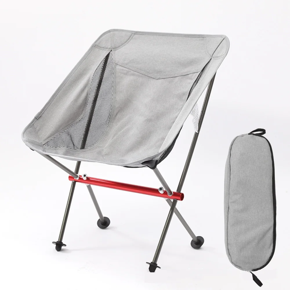 Foldable Lightweight Portable Outdoor folding camping Moon Chair For Camping Hiking and Traveling