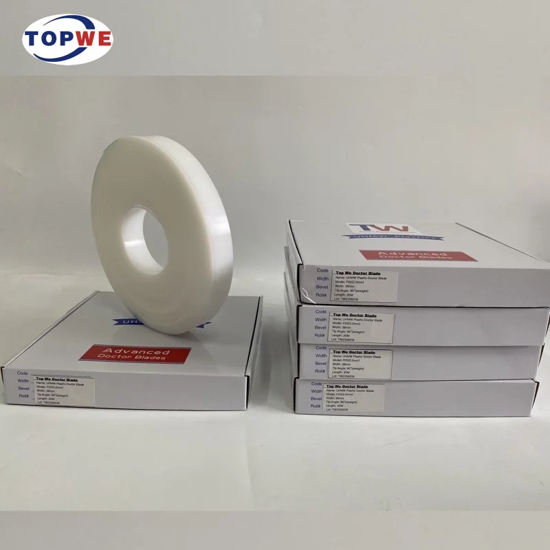 Factory Price Plastic Ink Scraper Flexo Printing Machinery Doctor Blade