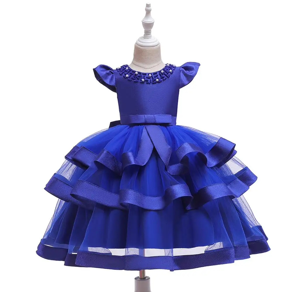 
fall 5 years boutique princess kids clothing baby evening party children wears girls dress 