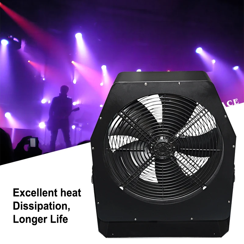 Igracelite DMX/Remote Control  Smoke Diffusion Fan For Celebration And Stage Performance Stage Fan