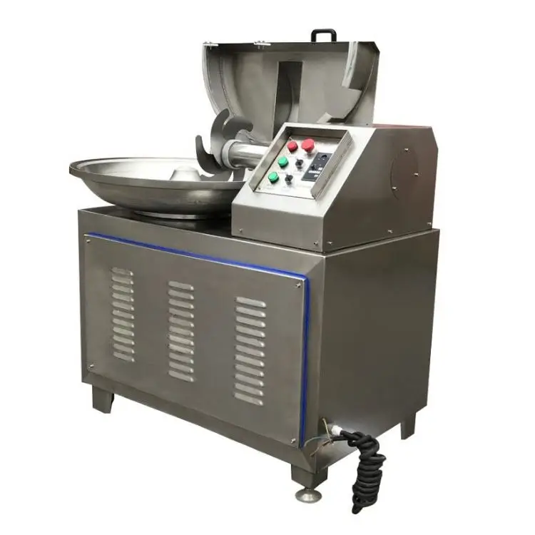40L 80L 125L per batch litre automatic vacuum meat bowl cutter meat chopper machine silent bowl cutter 40 kg capacity