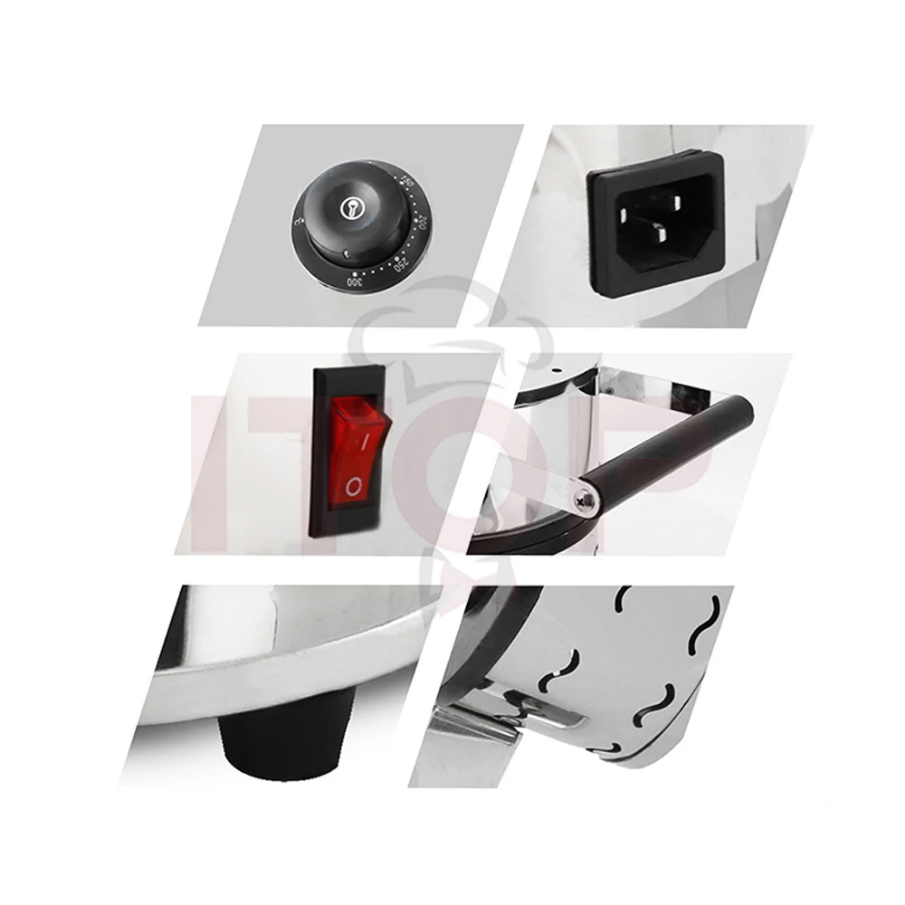 Форма для приготовления гамбургеров вафель гриль бургеров летающая тарелка 110-220 В/50 Гц-60 Гц вафельница