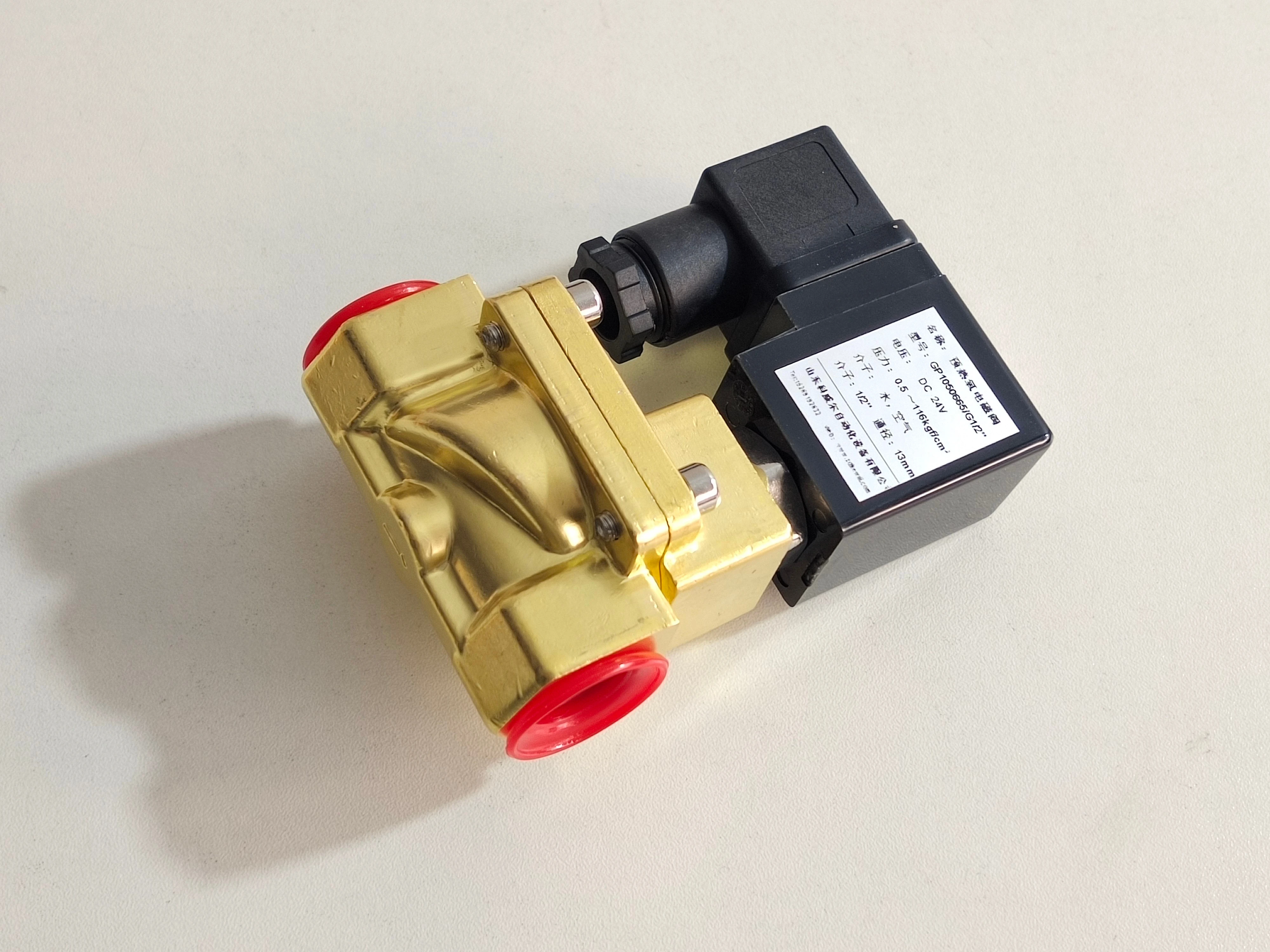 Preheating Oxygen Pressure Reducing Valve Water Air Oil Brass High Pressure Pilot Type Solenoid Valve