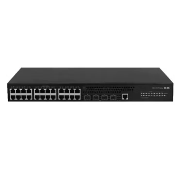 Ls-5130s-28s-pcr-ei-h1 switch 24 Gigabit electrical ports 4 10-Gigabit optical ports Enterprise-class PoE power supply switches