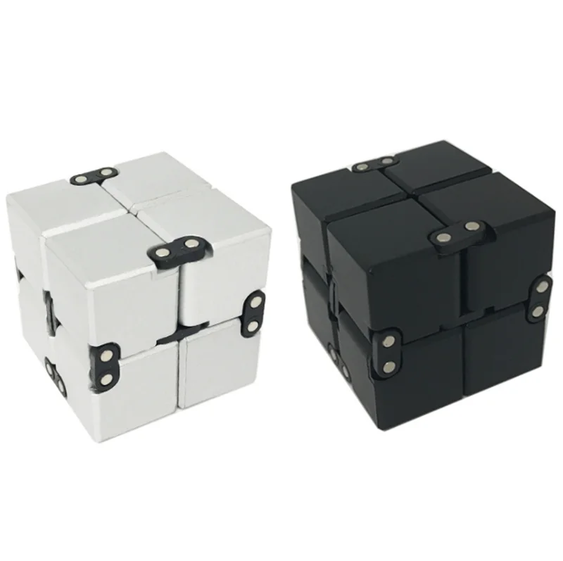 Juguetes Brinquedos Factory Wholesale Anti-Stress Educational  Fidget Toys Infinity Magic Cube Rotating Fingertip Fidget Cube