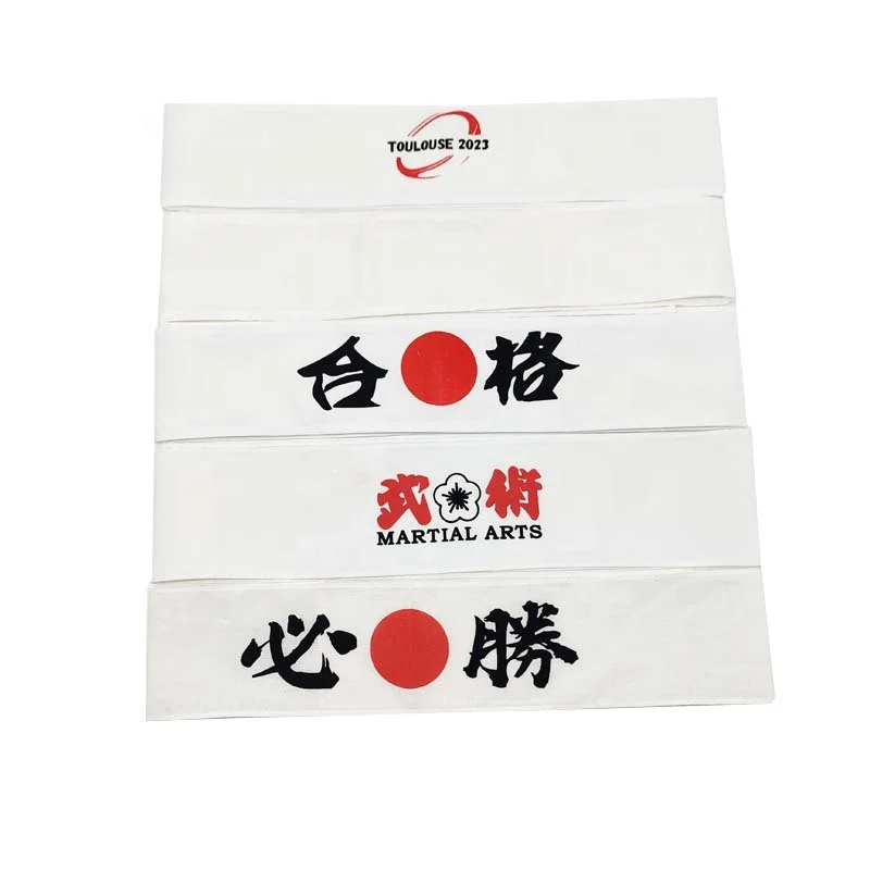 Headbands Sushi Chef Bandana for Karate Sports Cooking Kitchen Costume Supply