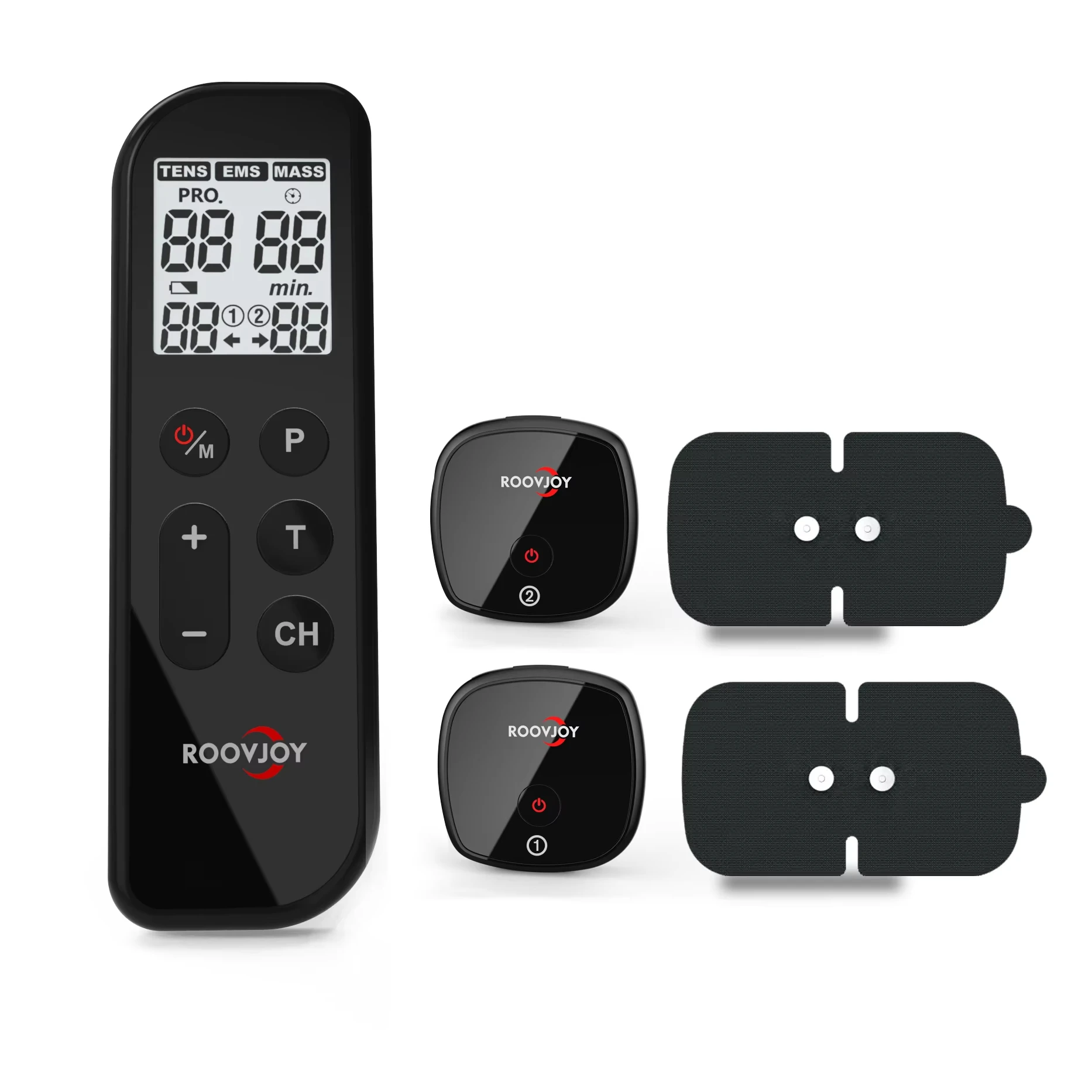 Device Electric pulse Back Waist Massager Profesional Physiotherapy Tens Machine Ems and Reduce Period Relief Muscle Pain