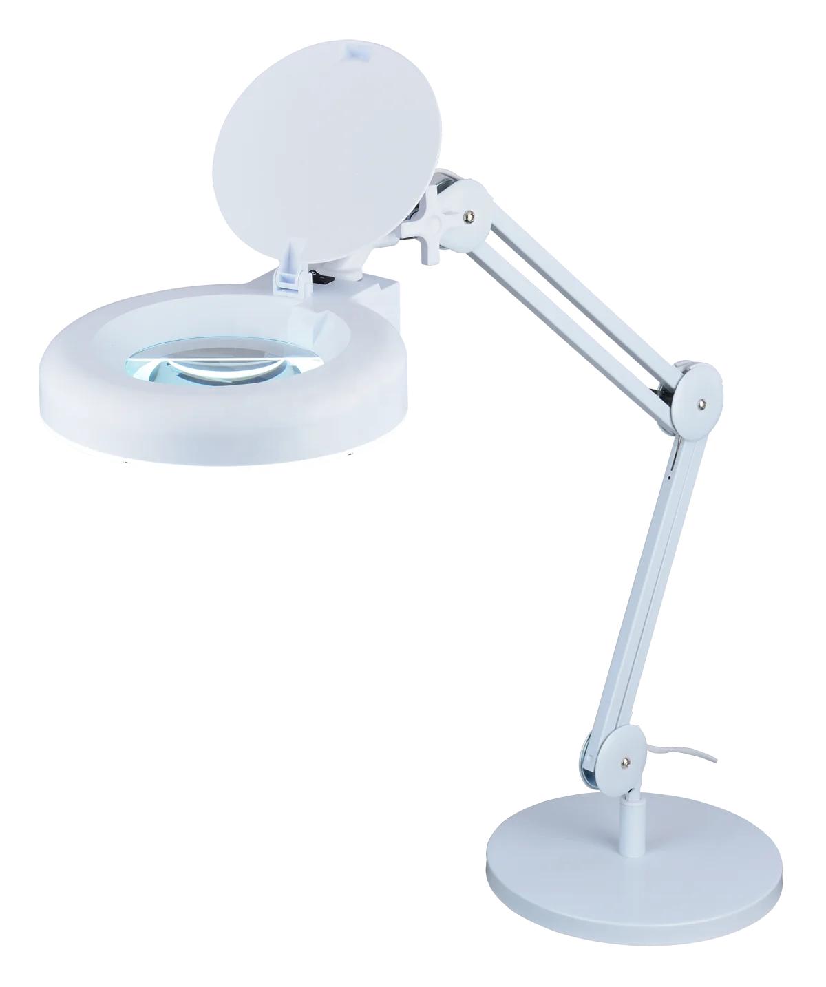 Portable 5X Foldable Jewelry loup Magnifier With LED light Magnifying lamp