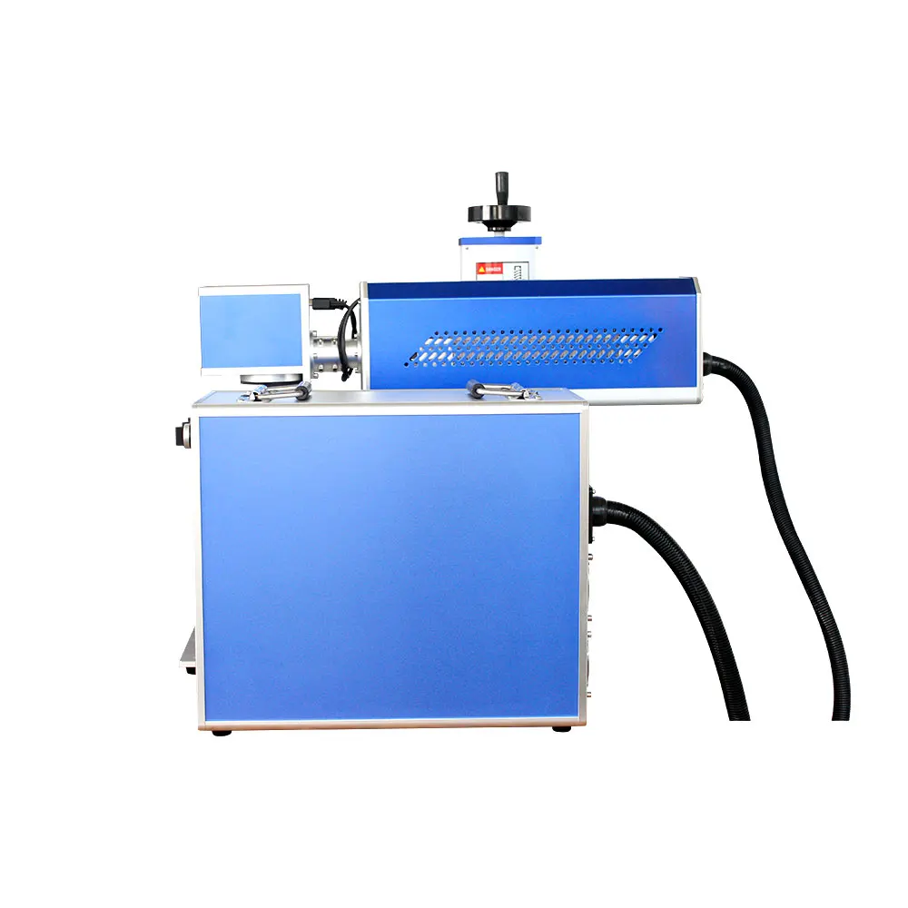 metal  laser marking machine Rubber Plastic CO2 Gavol Head Laser Marking Machine  factory price