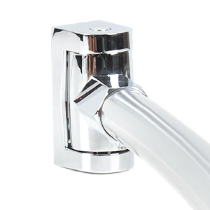 crescent shower curtain rod