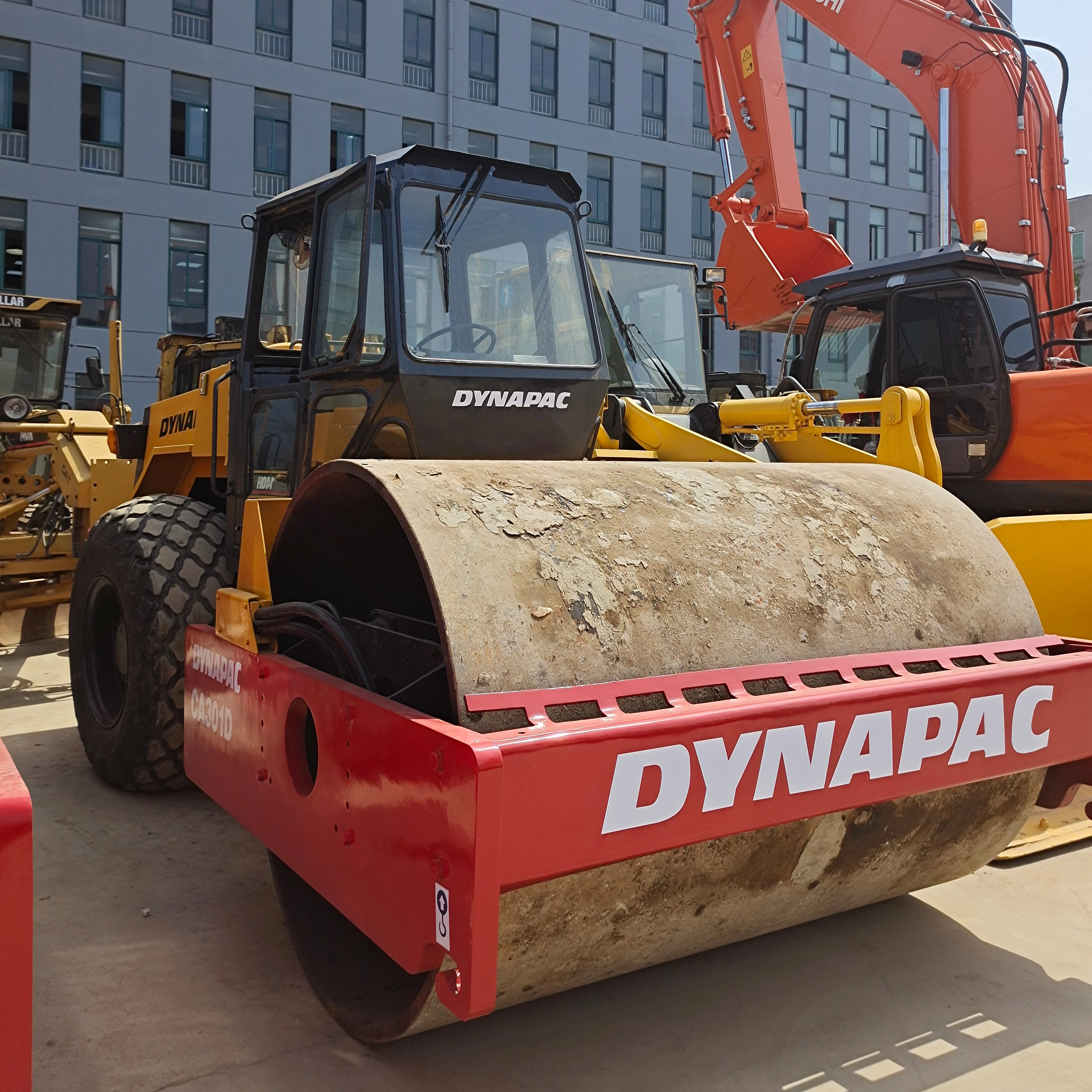 Dynapac CA301D Road roller Compactor ca 301d single drum Dynapac vibration rollers construction equipment for sale ca602d ca251d