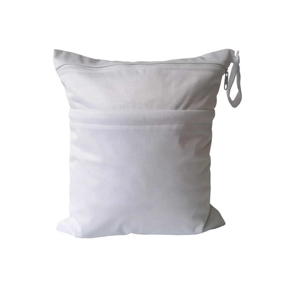 Hot Sales Waterproof Reusable Wet Dry Bags Travel Sports Bag Factory Wholesale Nursing Sanitary Pad Nappy Pouch