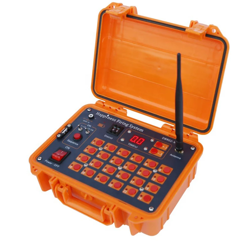 HAPPINESS DBR02 Remote Controller Wire&wireless Control Firing System Firework Machine Wedding Indoor Fountains Stage Fountain