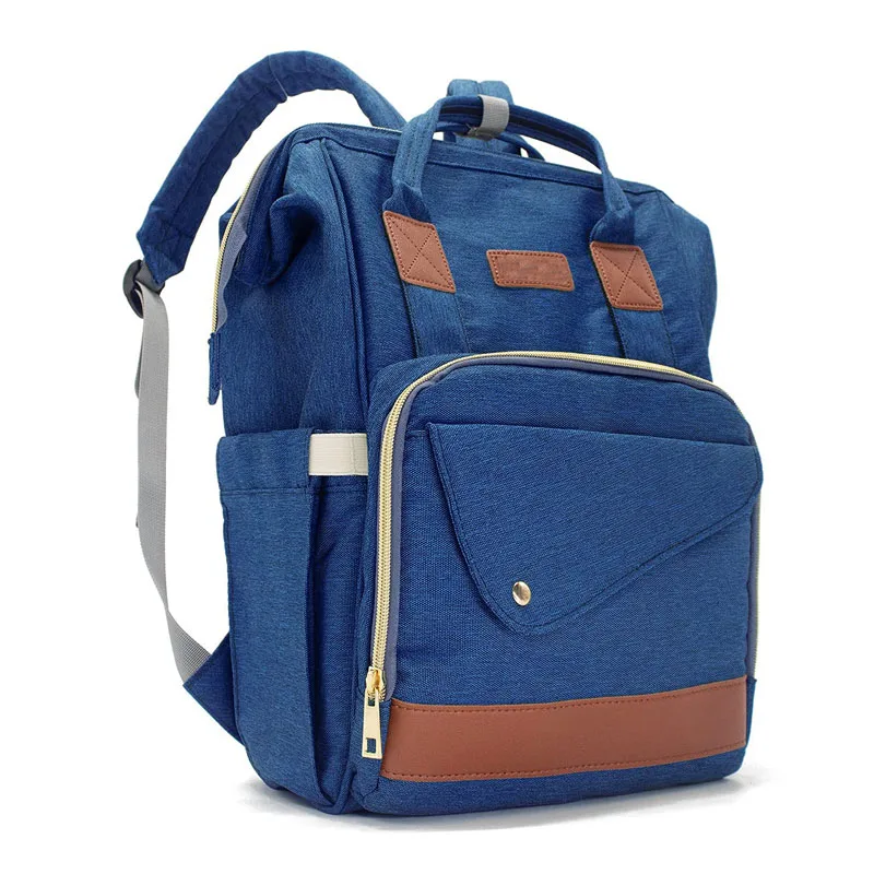 High quality Portable diaper backpack with Large Capacity Best Travel Bag Backpack for Moms Dads nappy bag