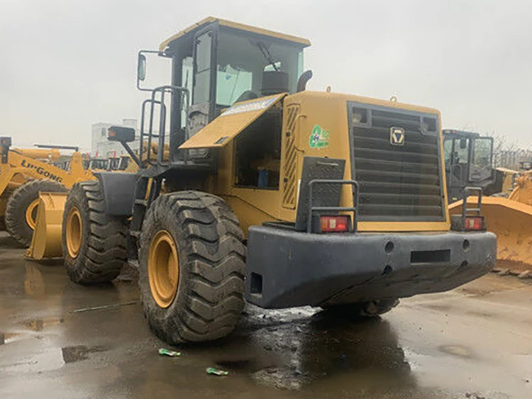 XCMG 5 тонн 162kw б/у фронтальный колесный погрузчик LW500KN с 2 ~ 4.5m3