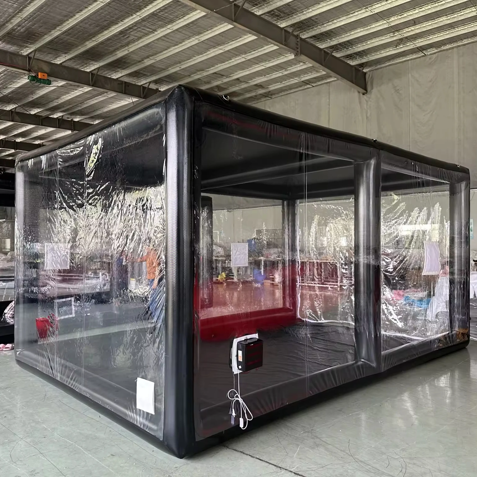 High quality factory price car storage bubble inflatable tent car bubble tent folding car cover tent customized