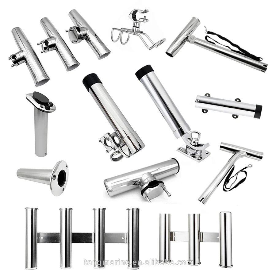 Marine Grade 316 Stainless Steel Supplies Fishing Clamp On Rod Holder From Tangren