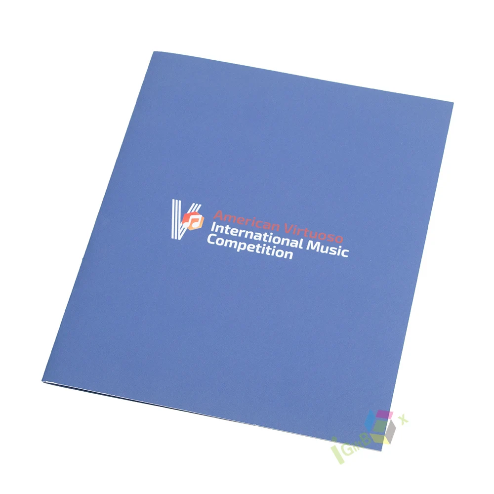 Luxury High Quality Art Paper Certificate/Invitation Holder with Custom Printing