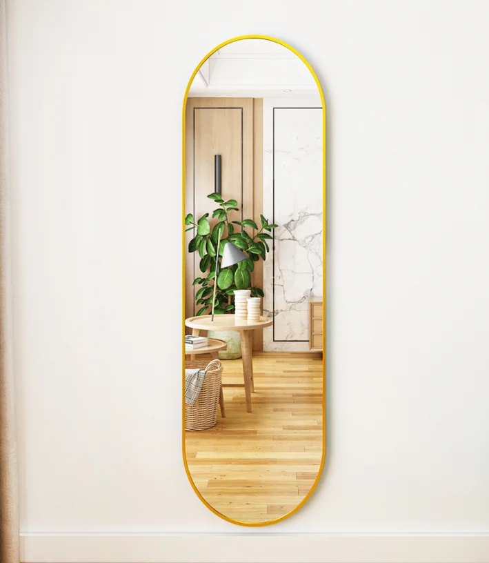 Vanity Mirror for Living Room Bathroom Bedroom,Black Oval Mirror Wall Mounted ,Large Black Mirrors for Wall Decor Ornate Mirror