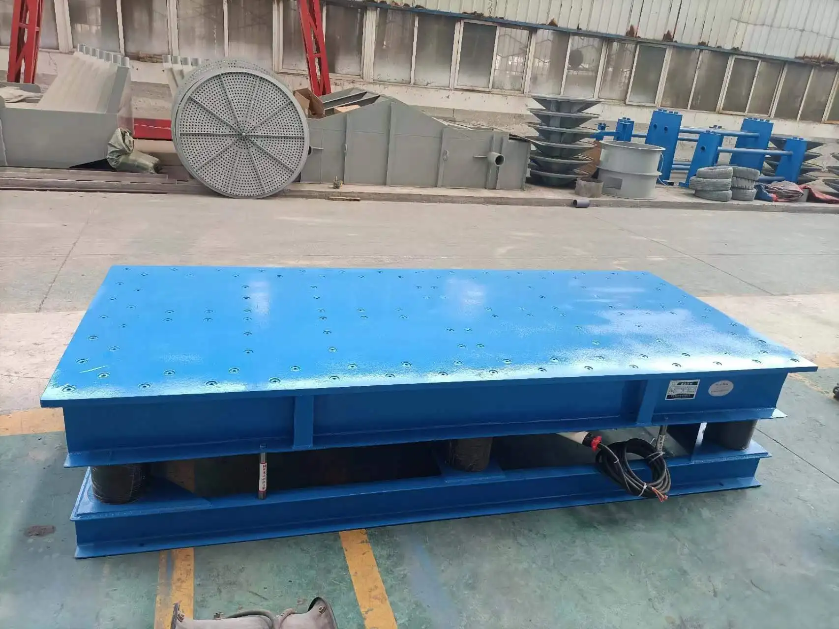Customized High Quality Concrete Vibrator Cement Vibration Table