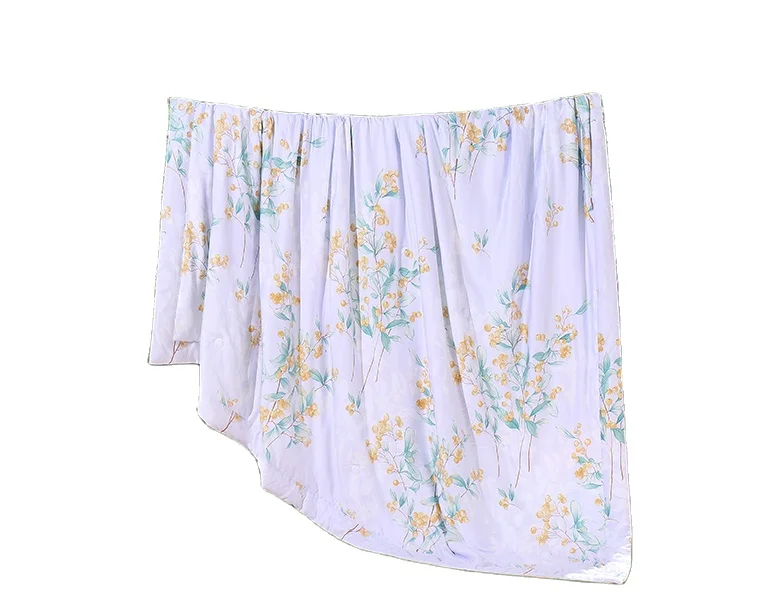 Winter Home silk Insert Embroidery Cosmetic Pouch Duvet Bedding Set Summer Cool Quilt Sets Comforter