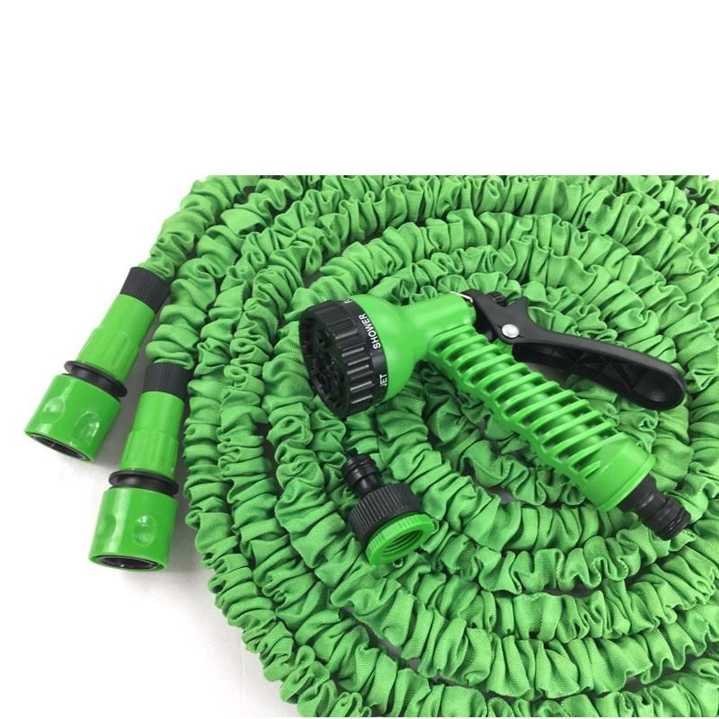 15m 30m Lightweight Expandable Flexible Magic Garden Water Pipe Hoses For Wash Car And Garden With Spray Nozzle